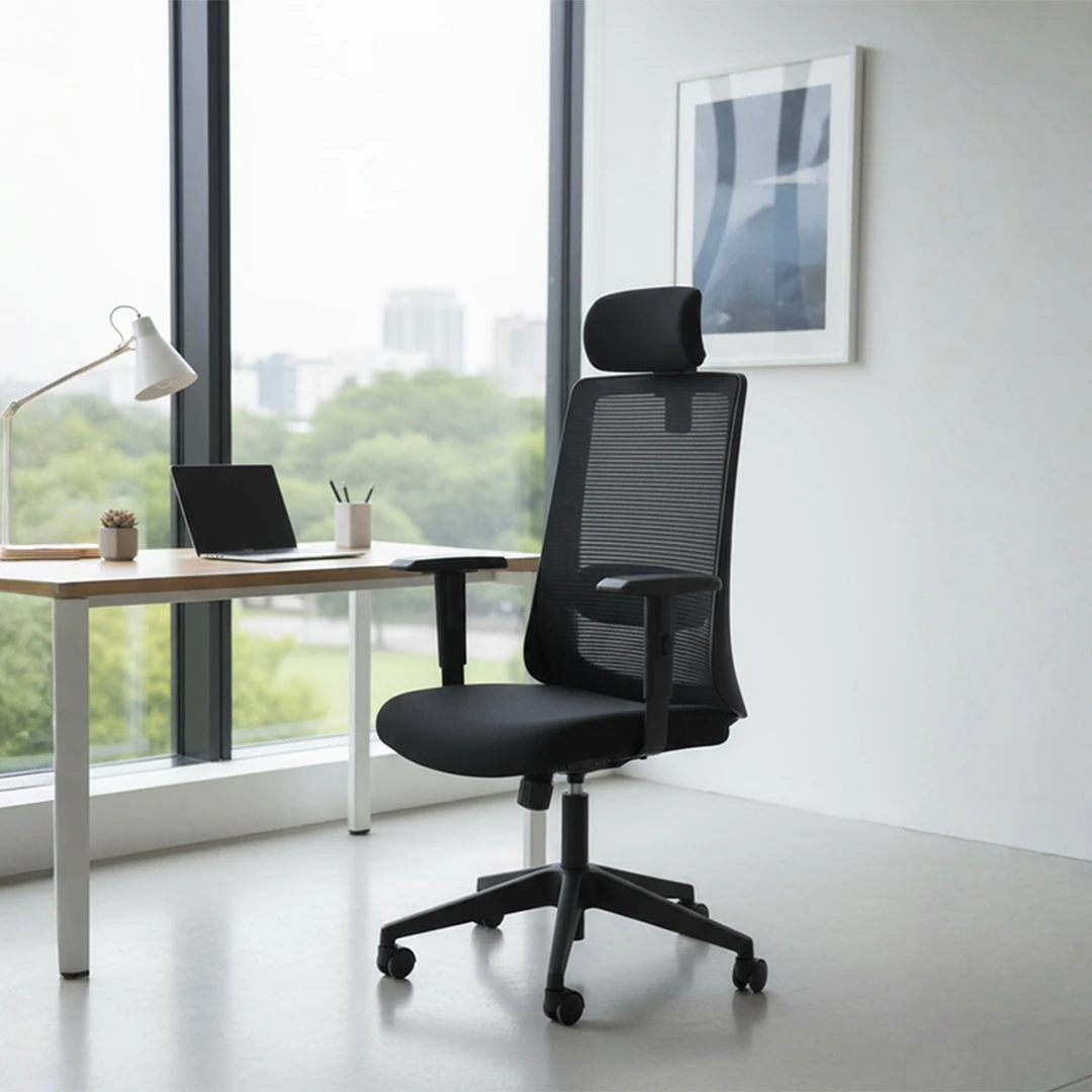 Amaze High Back Chair Grey - Image 6