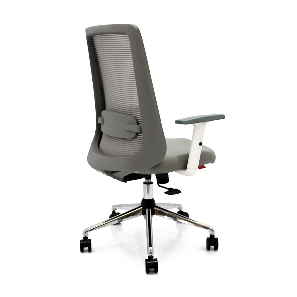 Amaze Medium Back Mesh Chair Grey - Image 4