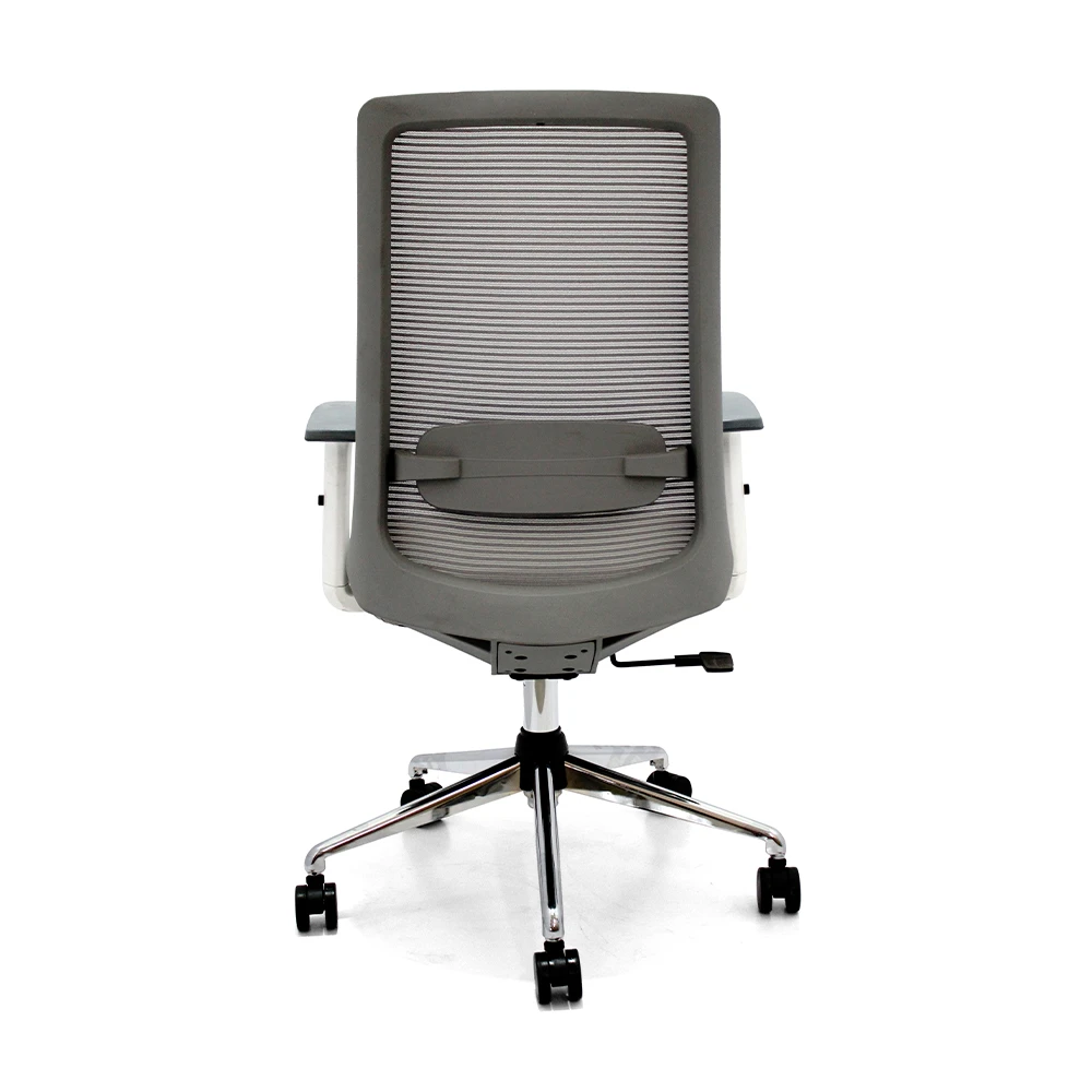 Amaze Medium Back Mesh Chair Grey - Image 5