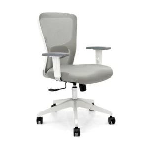 Jazz Medium Back Mesh Chair Grey